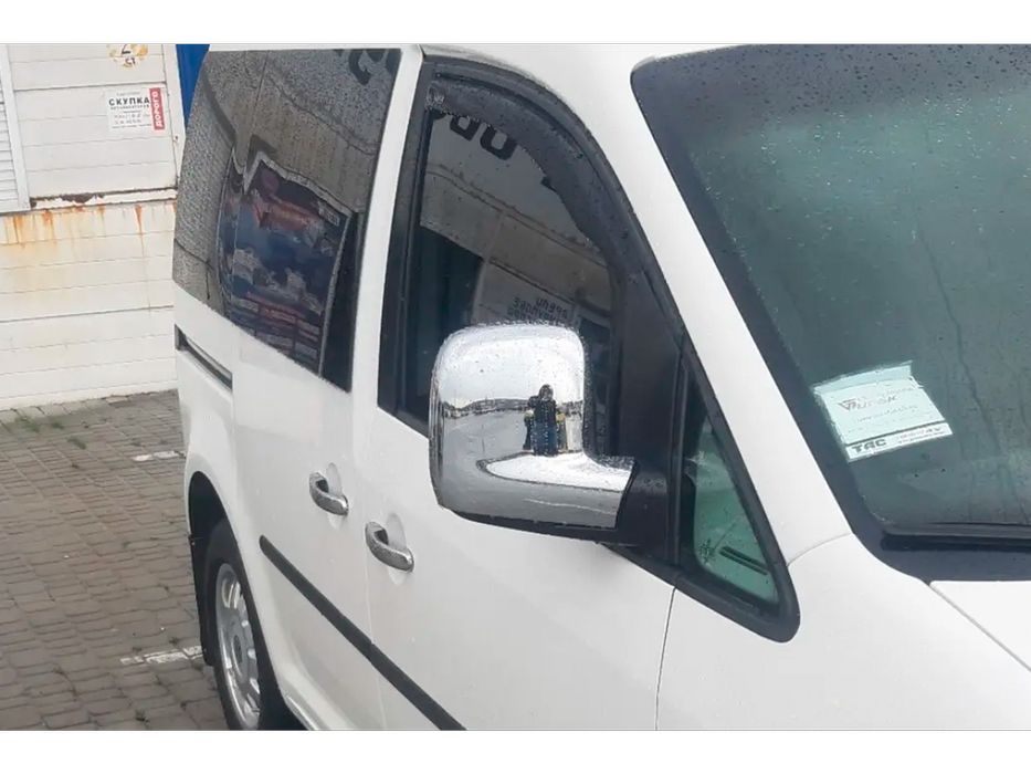 Volkswagen Caddy 2004-2010 рр. Вітровики вставні (2 шт, HIC)