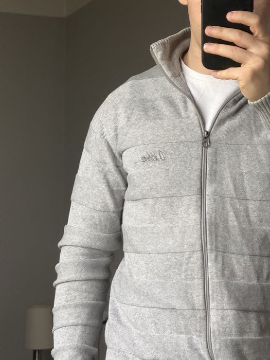 Bluzka sweterek rozpinany szary Quiksilver