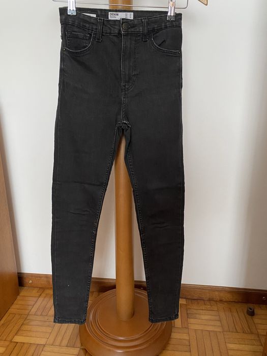 Calças de ganga pretas