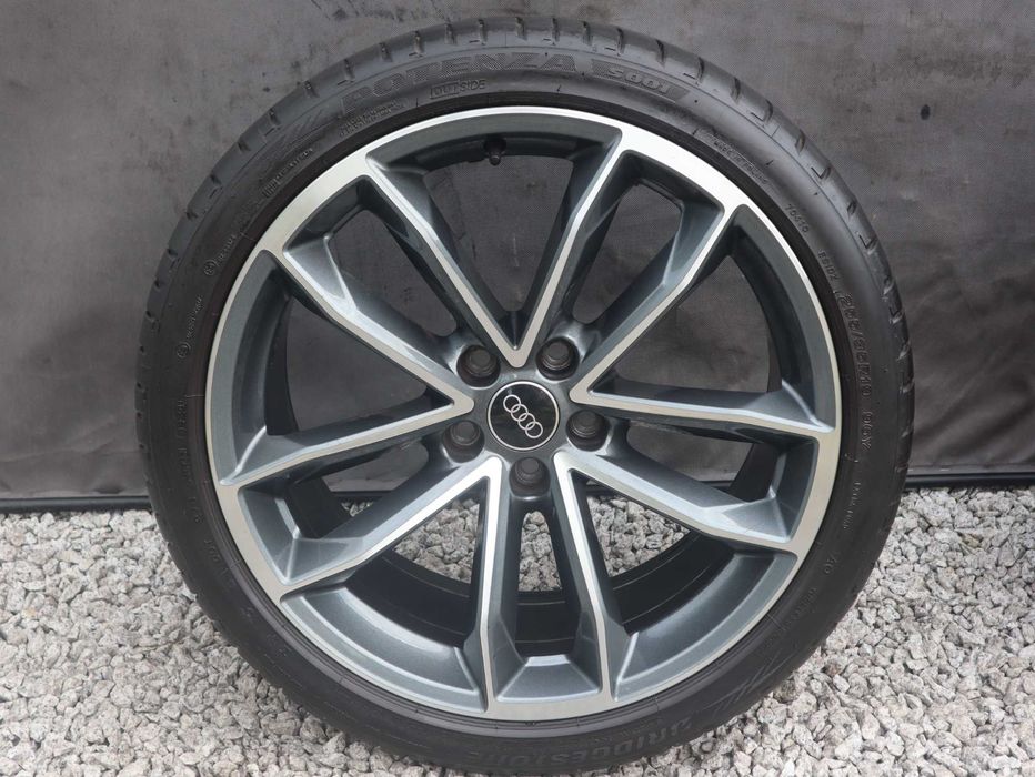 Koła FELGI AUDI OE A5 S5 A4 B8 B9 8W 19" Bridgestone 255/35 R 19 Super Stan