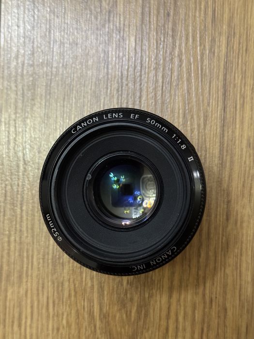 Комплект фотоапарат canon та три обʼєктива