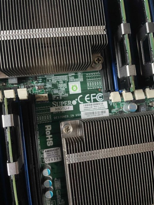 Сервер Supermicro 1U X8DTU, Intel XEON E5620 (2.40 Ghz), 16Gb DDR3