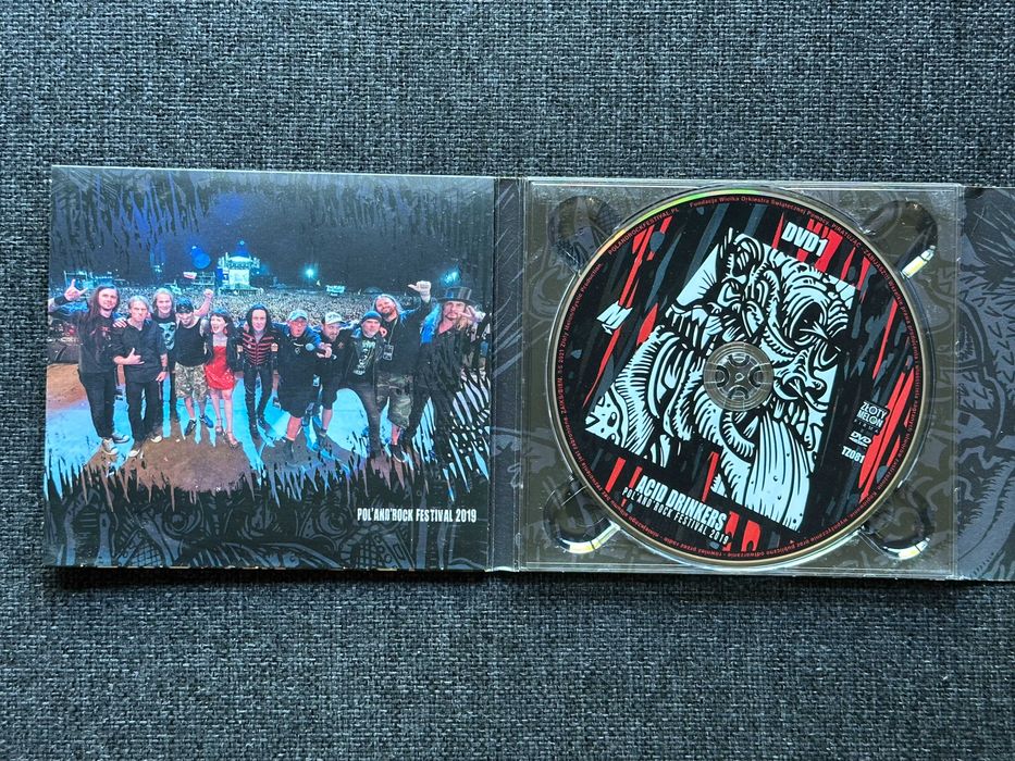 2xCD 2xDVD Acid Drinkers - Live 2014 & 2019