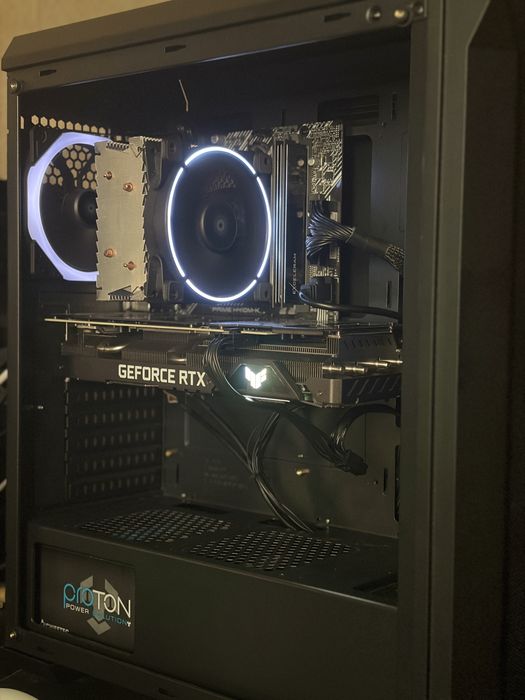 ІГРОВИЙ ПК | RTX 3060 12GB | i3-10100 | 16GB 2666Mhz | SSD 120 + SSD 512