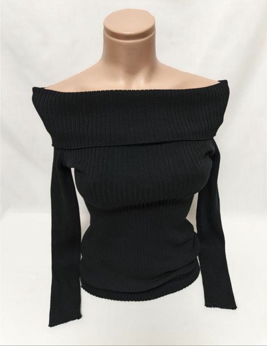 Кофта джемпер з відкритими плечима s/36/8/44