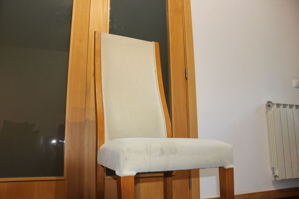 Cadeiras de jantar em tecido (x6)