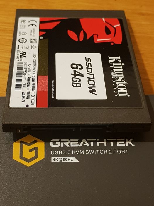 Kingston SSD Now 64 GB WIN 11P na pokladzie