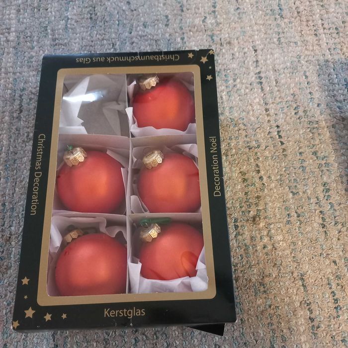 Bombki szklane duże