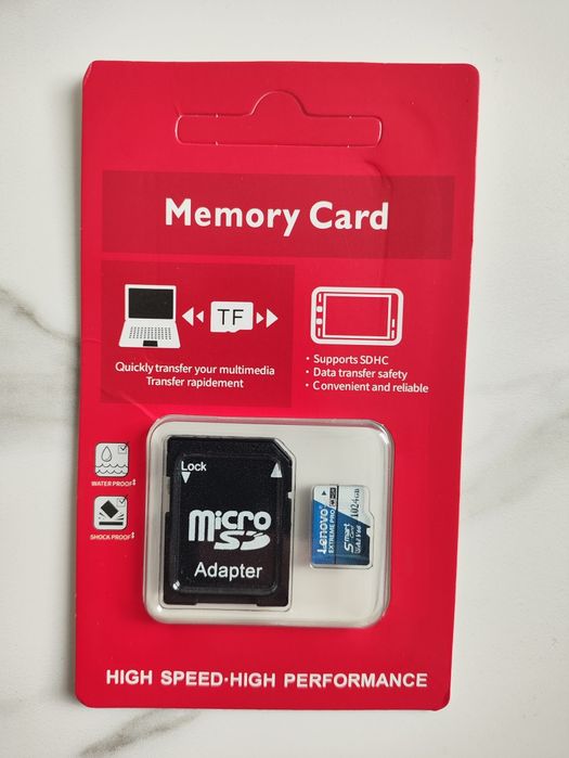 Карта пам'яті Lenovo Micro SD 1024GB Class10 U3 V30
