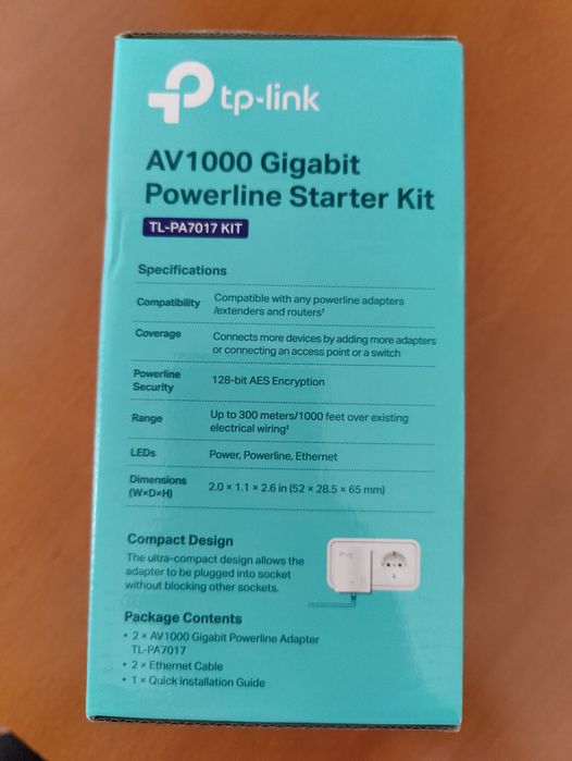 Powerline AV1000 - 1000 Mbps