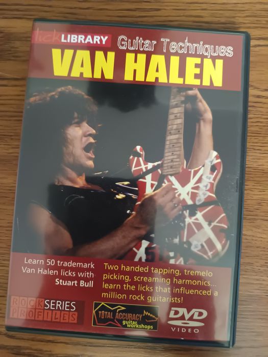 Lekcje gitary Randy Rhoads i Van Halen zestaw dwóch płyt DVD