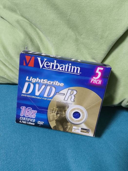 DVD's virgens Verbantim lightscribe 4,7GB