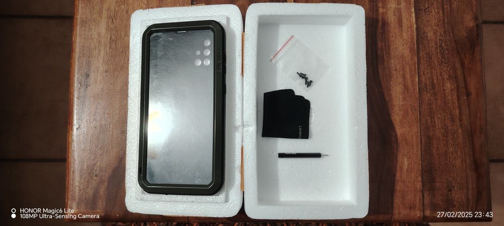 Capa de metal rígida para Samsung Galaxy A71