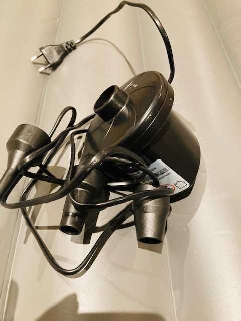 Colchão insuflável de campismo 2 pessoas + bomba elétrica