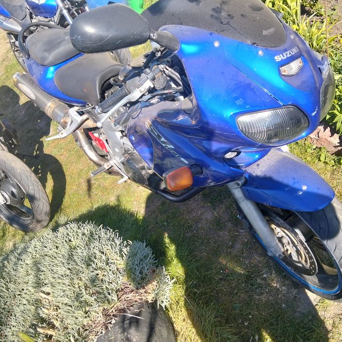 Suzuki sv650 99-02 lagi lampa czacha błotnik kolektor chłodnica bak moduł instalacja felgi tarcze wahacz silnik gaźniki licznik set
