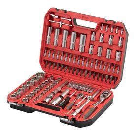 Набір інструментів 1/2" & 1/4" 110од (ET-6108SP) INTERTOOL ET-9108