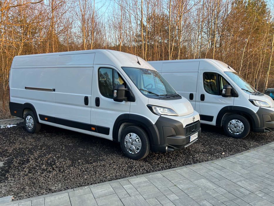 Wypożyczalnia, Wynajem Busów Dostawczych - Proace MAX L4H2 Ducato L4H3