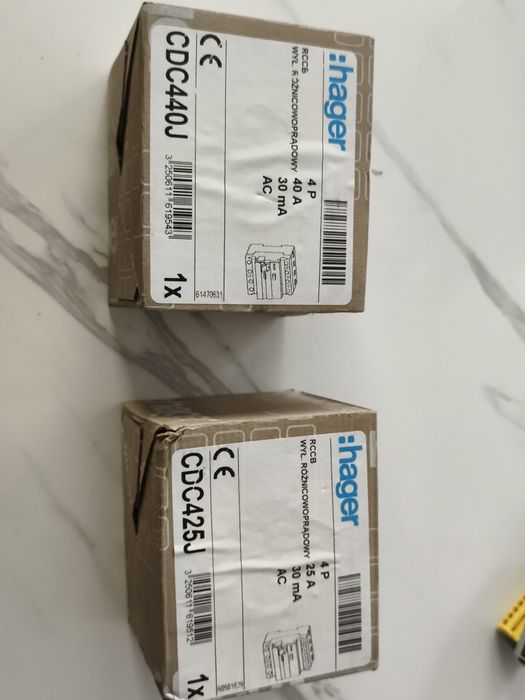 Wyłącznik różnicowoprądowy 4P AC 25A 30mA