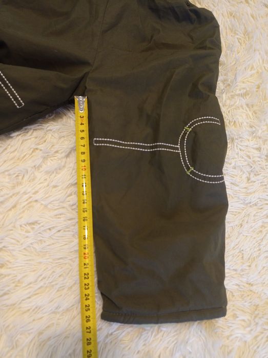 Оливковий весняний бу комбінезон для хлопчика 1-1,5 років