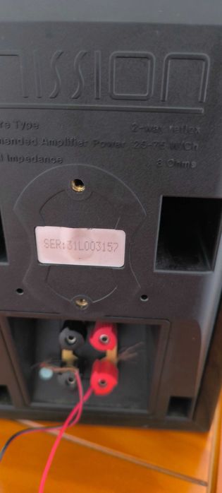 Colunas mission usadas enclosure type