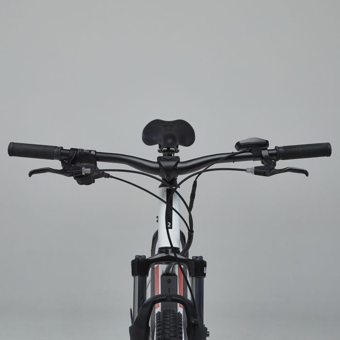 BTT Elétrica Semirrígida 27,5" E-ST 100 Branco/Vermelho