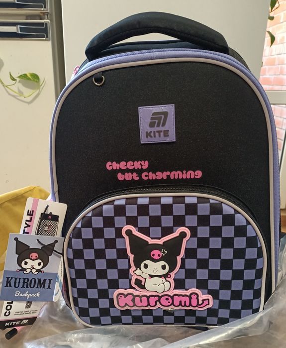 Рюкзак шкільний каркасний  Kite Education Kuromi