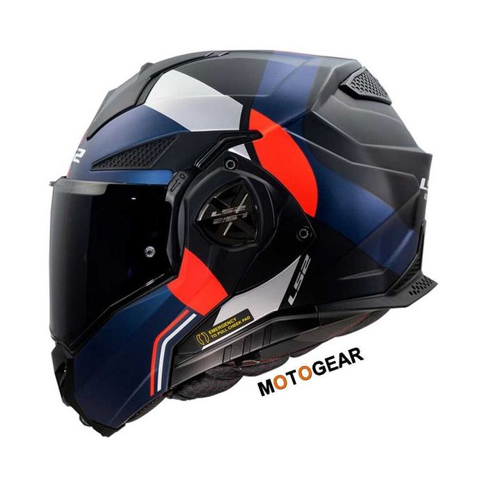 Nowy! KASK LS2 FF901 Advant X ultra mat blue red r. L