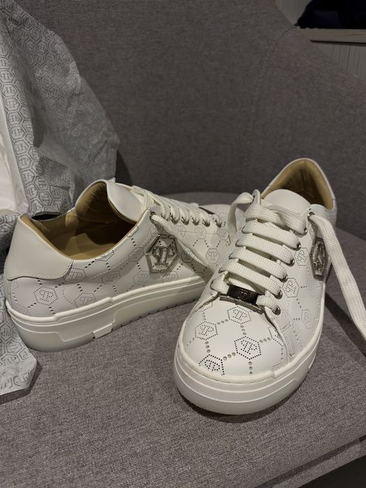 Philipp Plein кросівки білі