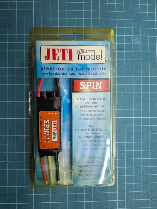 Jeti Spin Pro Opto 44 - regulator lotniczy - nowy