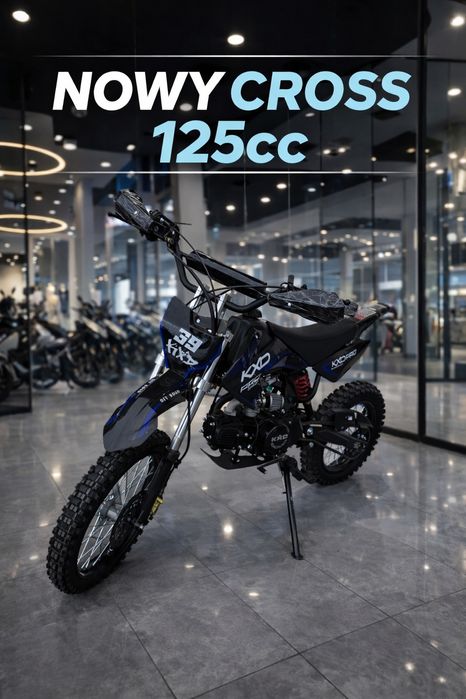 //Cross 125cc//NOWY//Koła 17/14//Gwarancja//Transport//