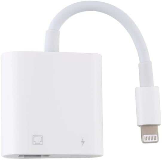 Adapter Przejściówka Kabel Lightning Ethernet Rj45 LAN iPhone iPad