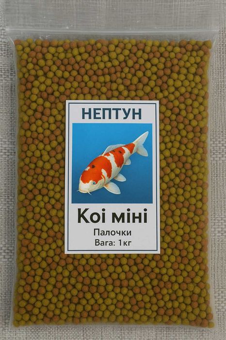 Корм для рыб : карпов Кои, прудовых рыб.