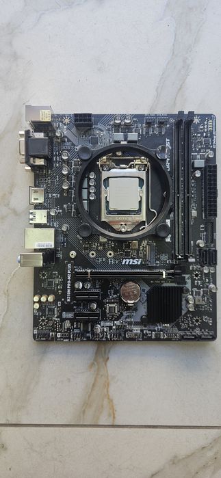 Комплект Материнська плата MSI H310M + Процесор Intel Core i5-9400