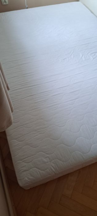 Materac 140x200 piankowy z matą bambusową