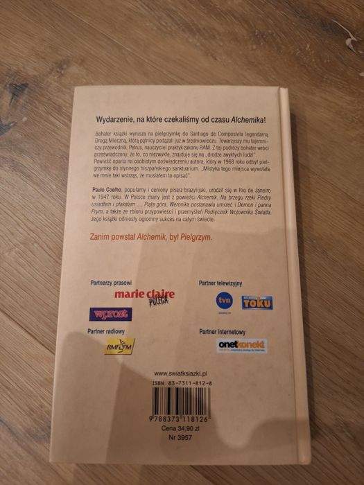 Książka Pielgrzym Paulo Coelho