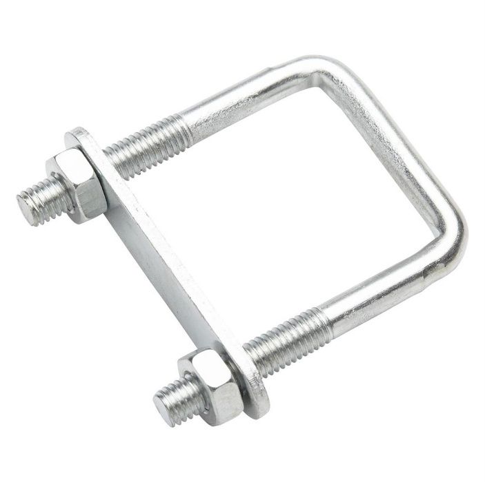Gampo Quadrado 84mm Com Porcas