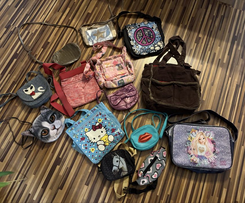 Zestaw 14 Torby torebki nerka