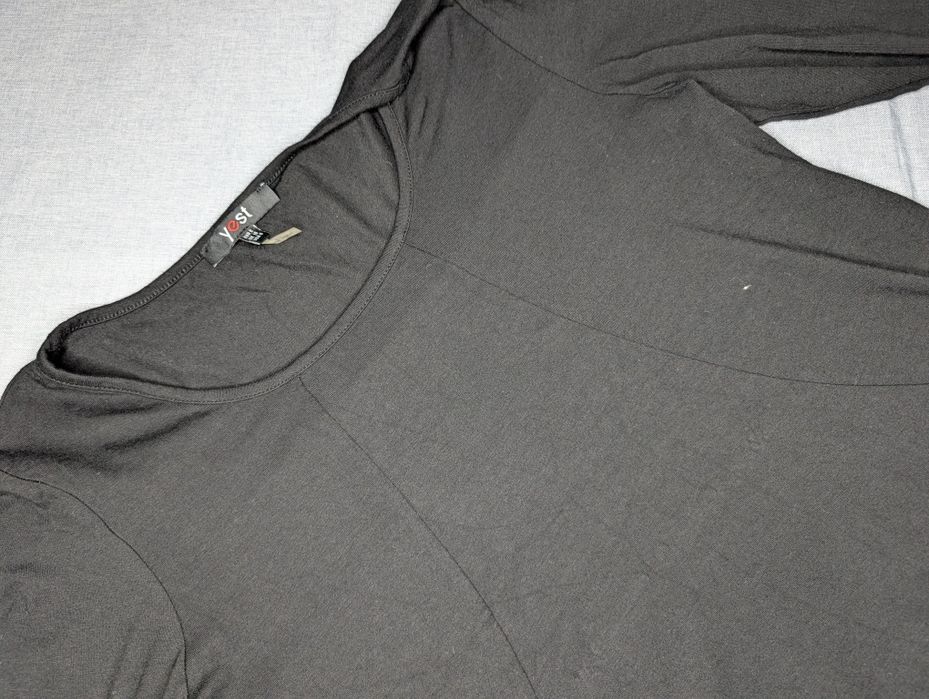 Czarna sukienka oversize