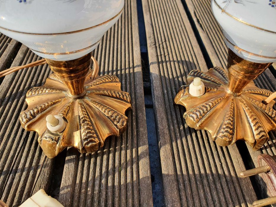 Candeeiros originais dos anos 50