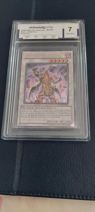 Cartas yu gi oh graded