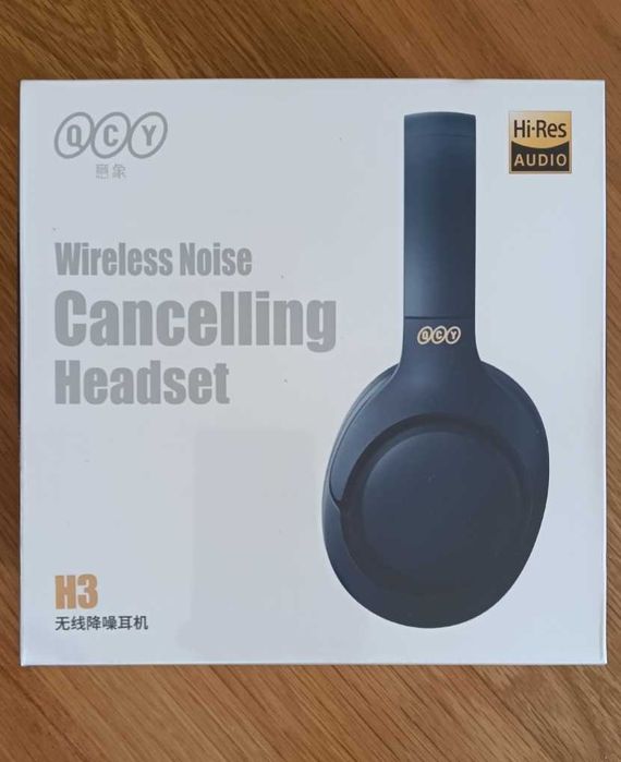 Auscultador QCY H3 . Wireless, com cancelamento de ruido.  Novo