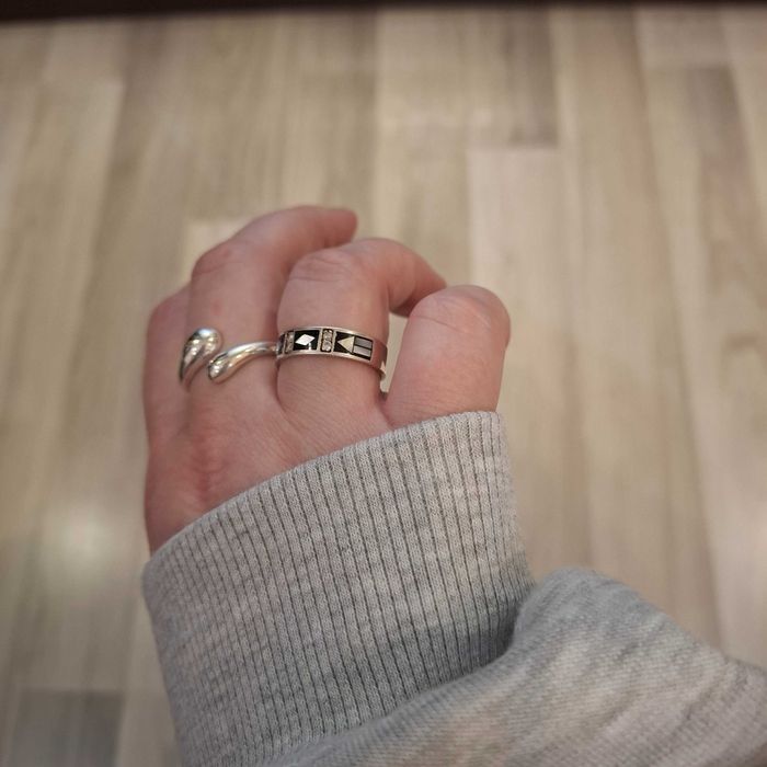 Кольцо с перламутром серебро 925