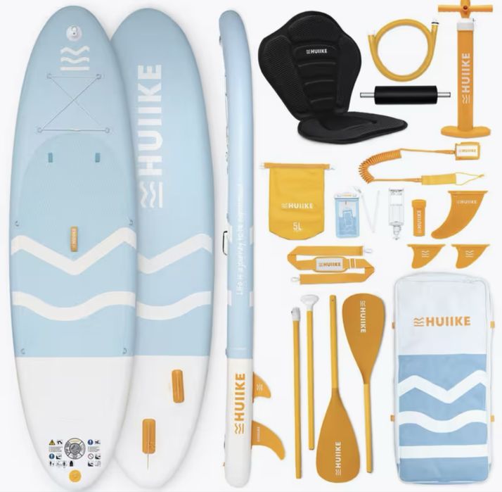 Prancha de Stand Up Paddle Insuflável - HUIIKE - 305x84x15cm