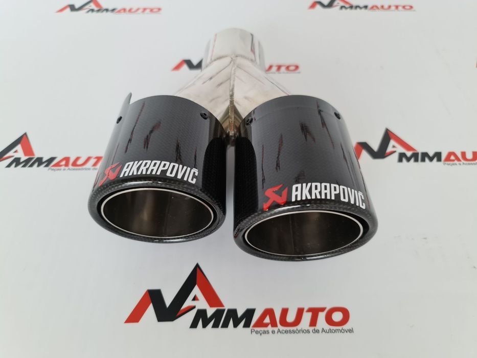 Ponteira Akrapovic Dupla S/ Recorte