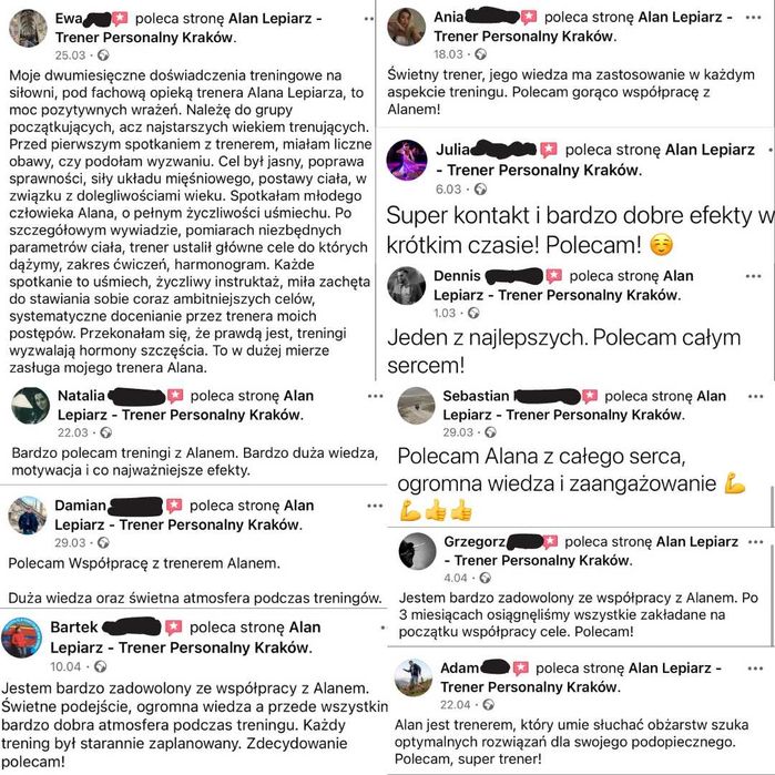 Trener Personalny Kraków | Treningi Personalne | Darmowa konsultacja