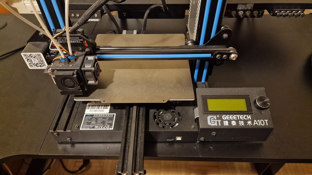 Drukarka 3D Geeetech A10 3 kolory