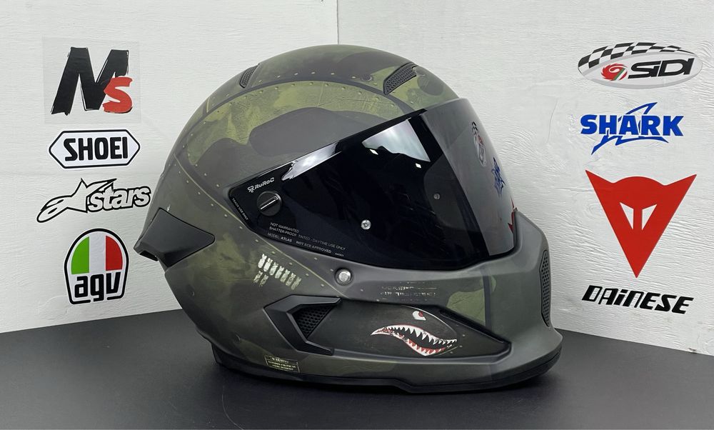 Шолом Ruroc, Icon, AGV Atlas 3.0
