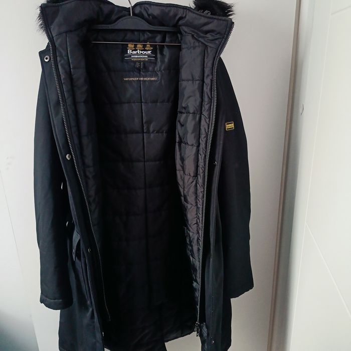 Kurtka barbour international 42 czarna parka