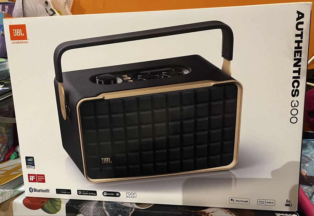 Coluna JBL  Authentics 300 Nova (caixa selada)