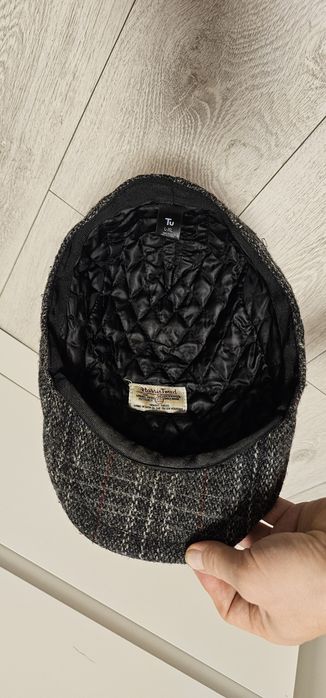 Harris Tweed męski kaszkiet wełniany 100%